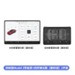 New version of Model 3 navigation screen + rear toughened film [frosted version] 2-piece set
